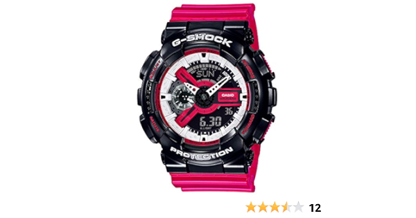 オンラインショップ】 ⭐レアカラー⭐G-SHOCK レッド&ブラック GA